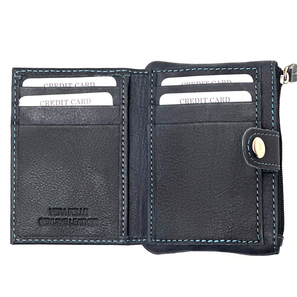 Hayden leather credit card holder