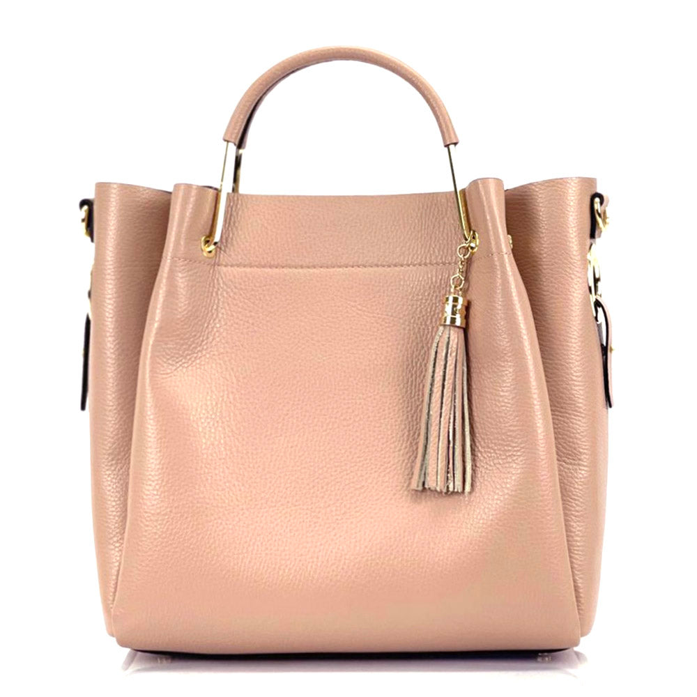 Veronica leather handbag