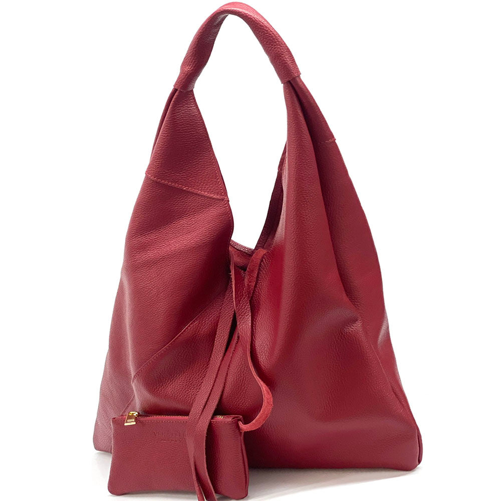 Vincenza leather Triangle bag