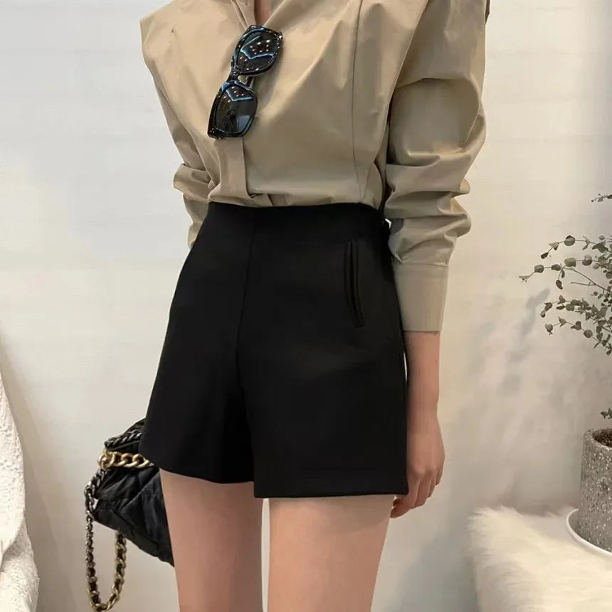 Chic Long-Sleeve Loose Blouses