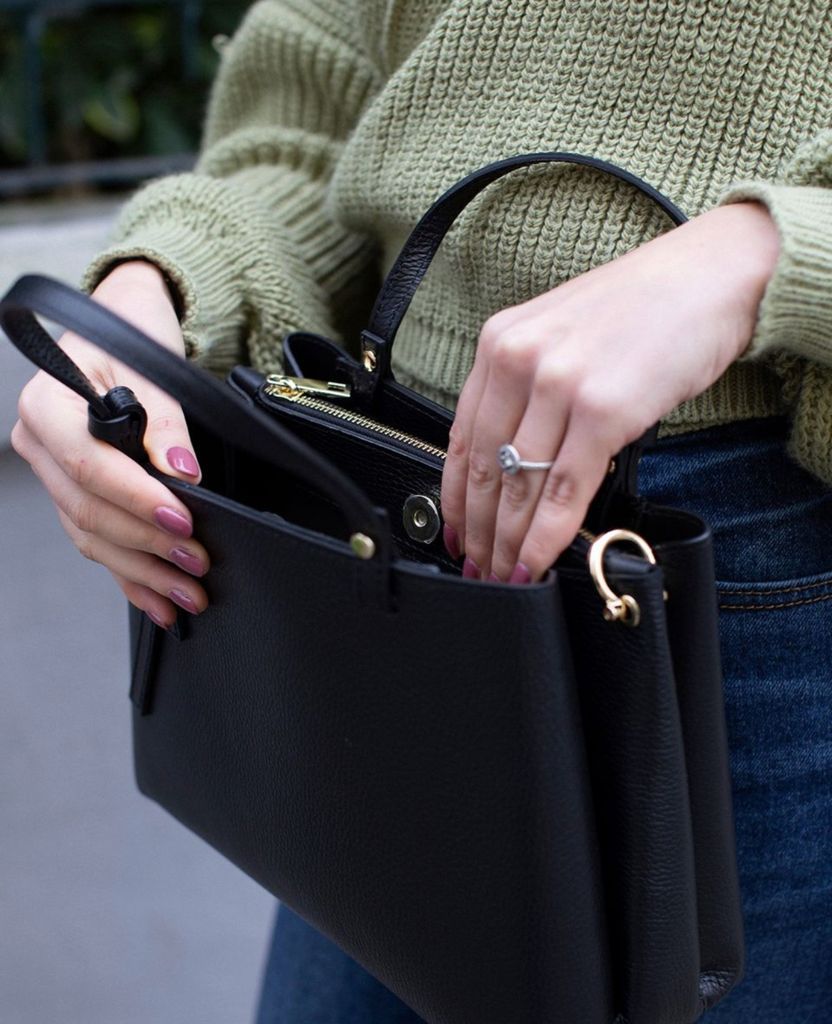 Katrine leather Handbag