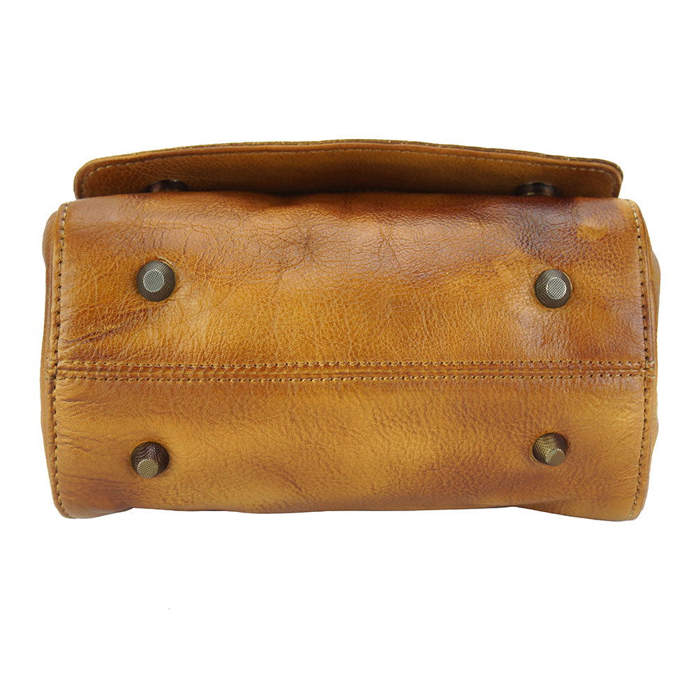 Livio leather Messenger bag