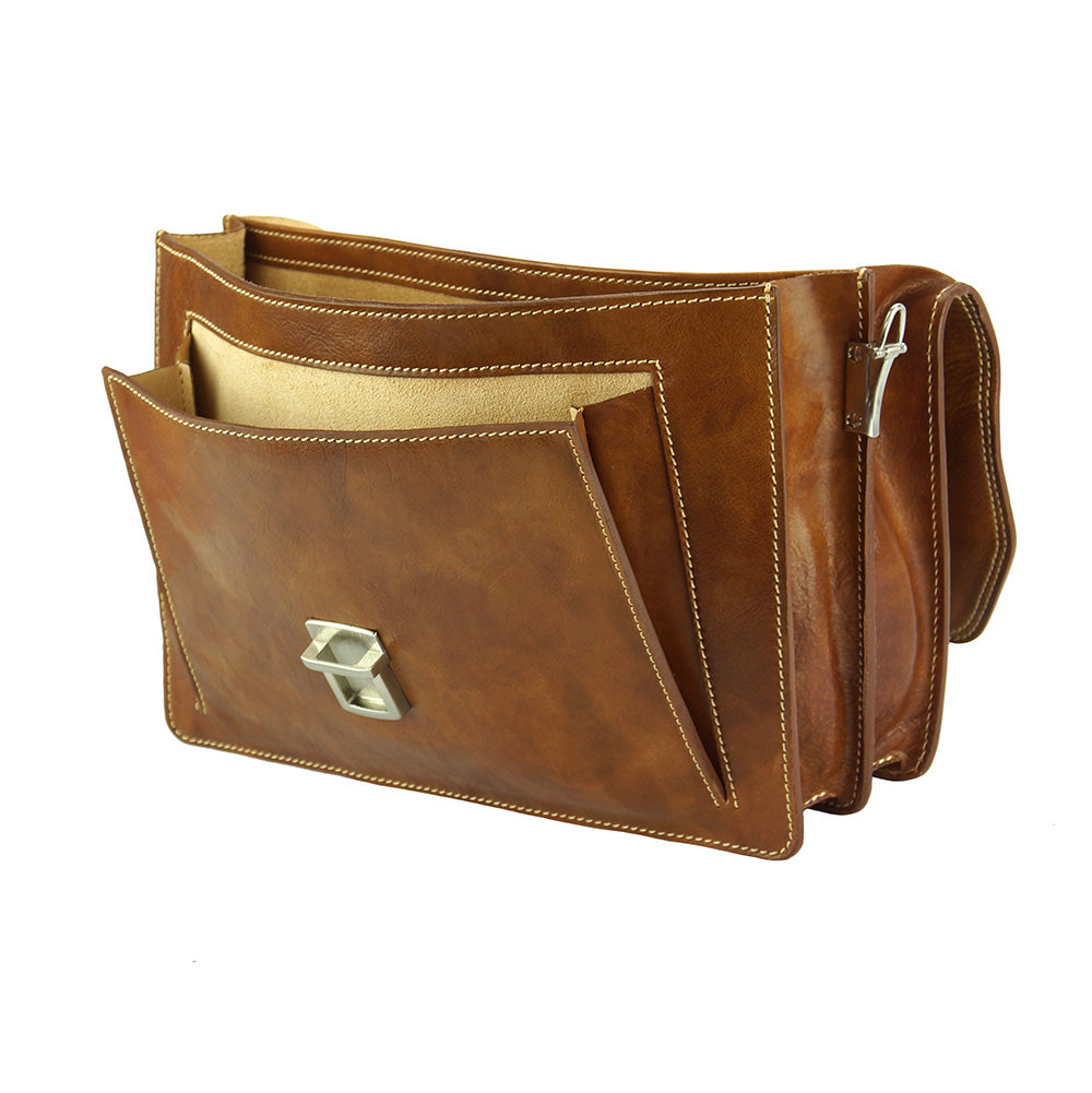 Sergio leather Mini briefcase