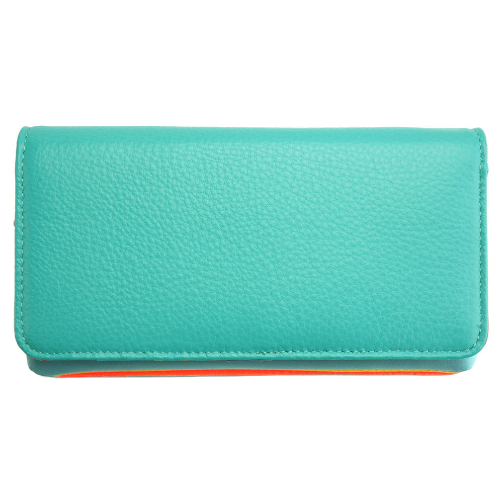 Rosalinda wallet in soft calf leather