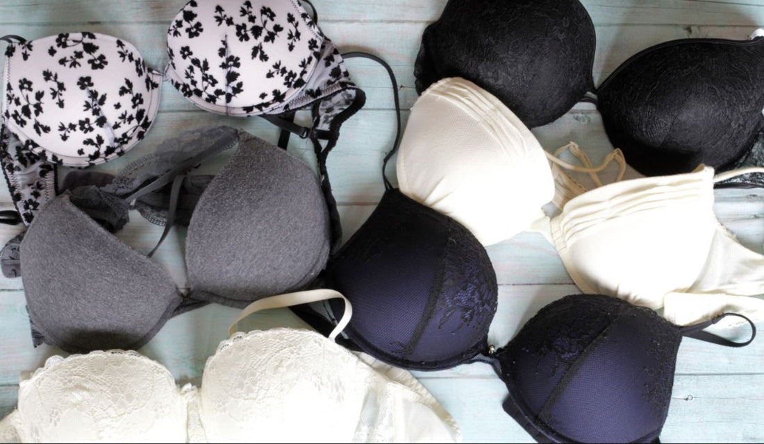 asorted bras colors for women