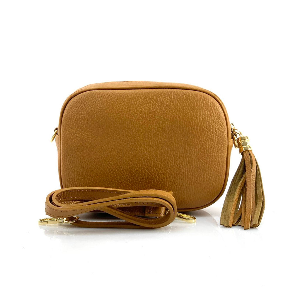 Amara leather shoulder bag