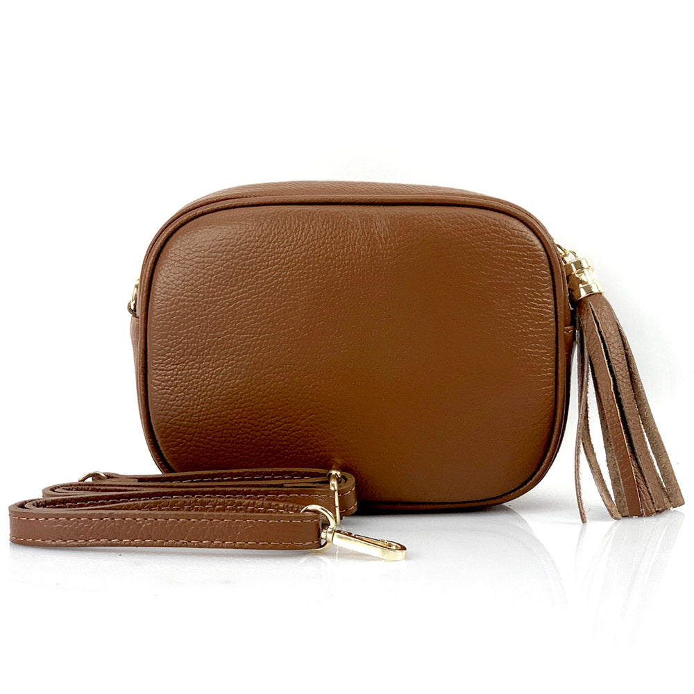 Amara leather shoulder bag
