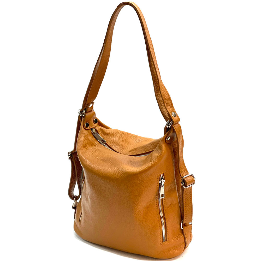 Berri hobo shoulder-backpack leather bag