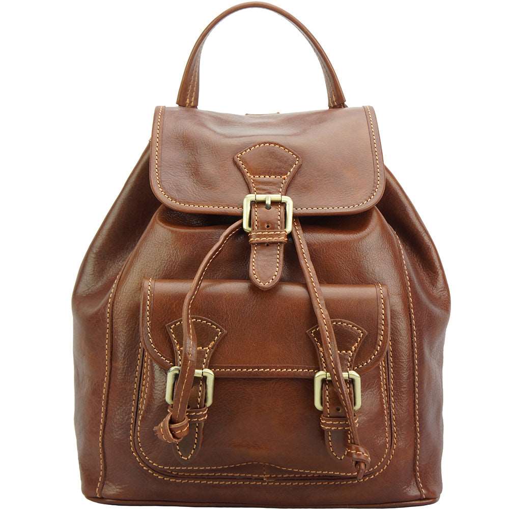 Backpack Tuscany in calfskin leather