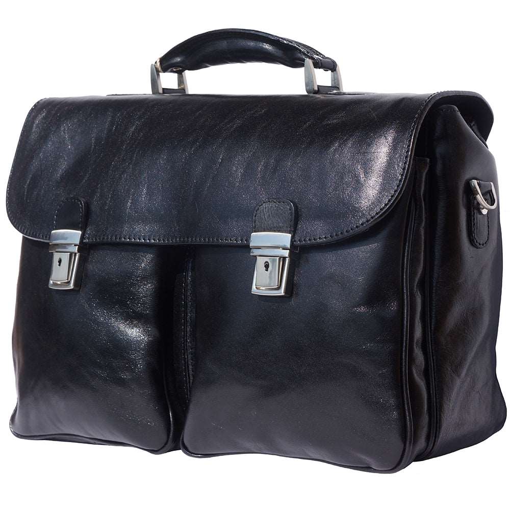 Andrea Leather Business briefcase