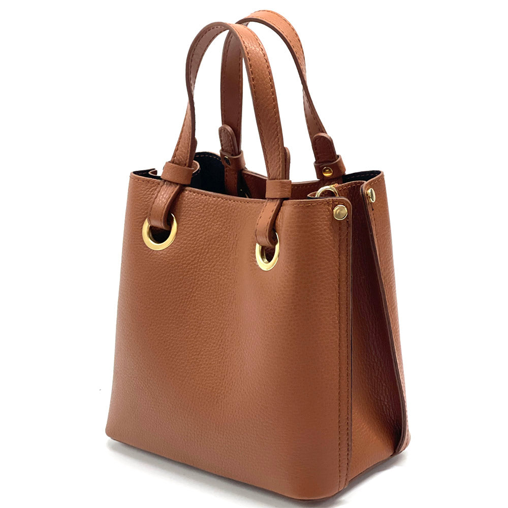 Eleonora leather shoulder bag