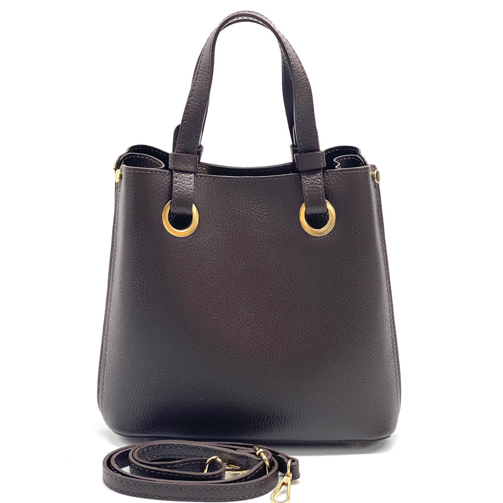 Eleonora leather shoulder bag