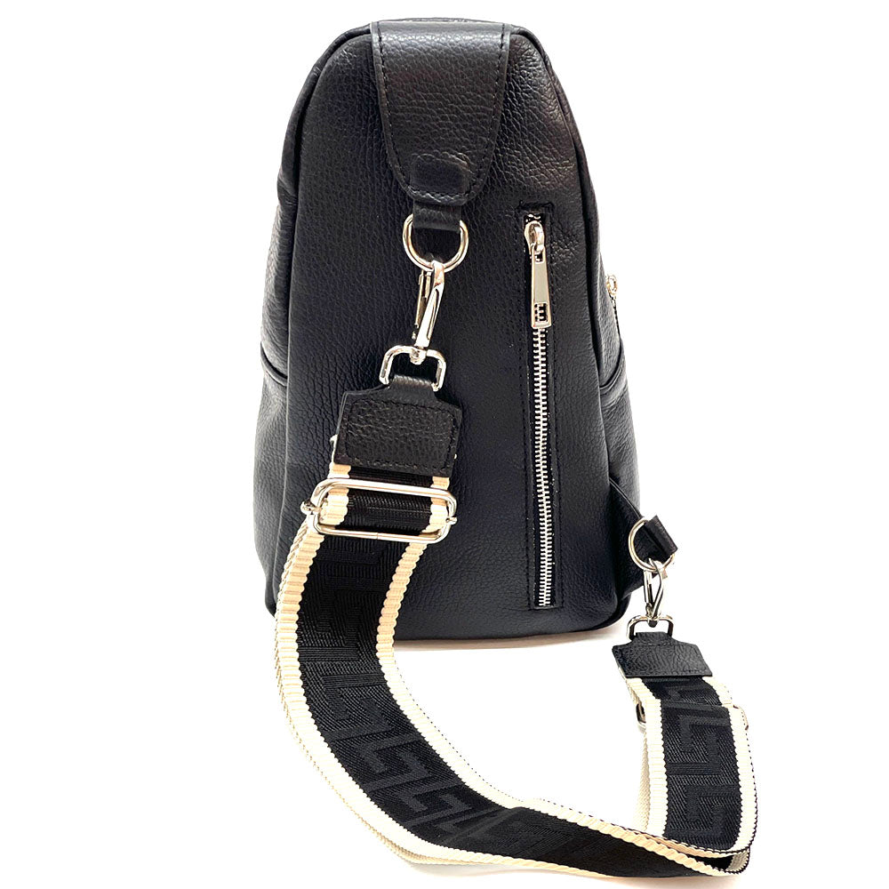 Nissim Leather Single backpack