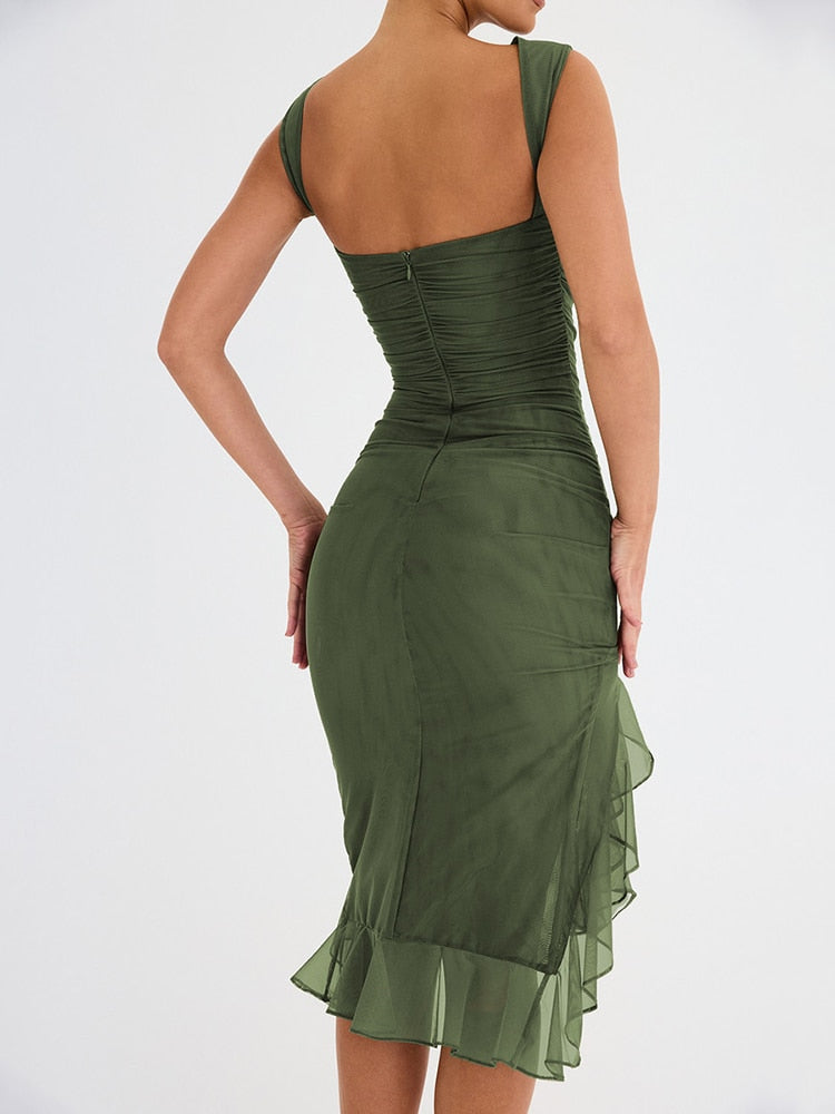 Backless  Club Party Dress
