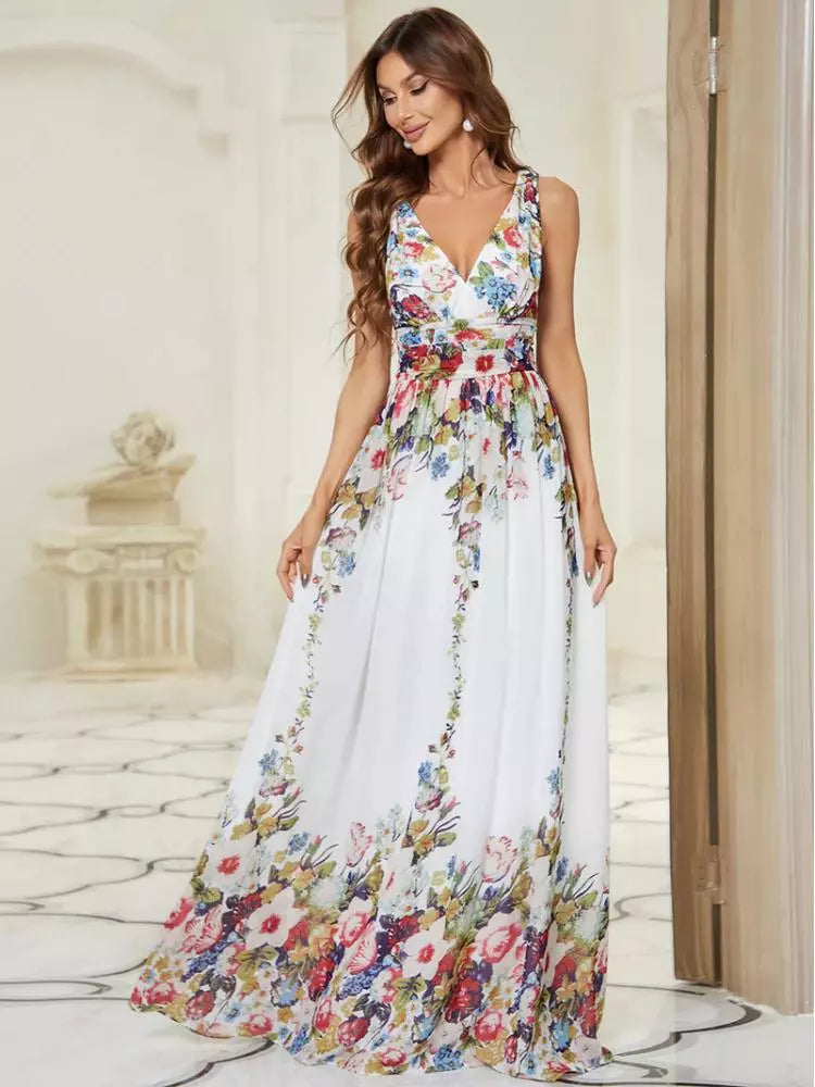 Chiffon Elegant Prom Women Dress