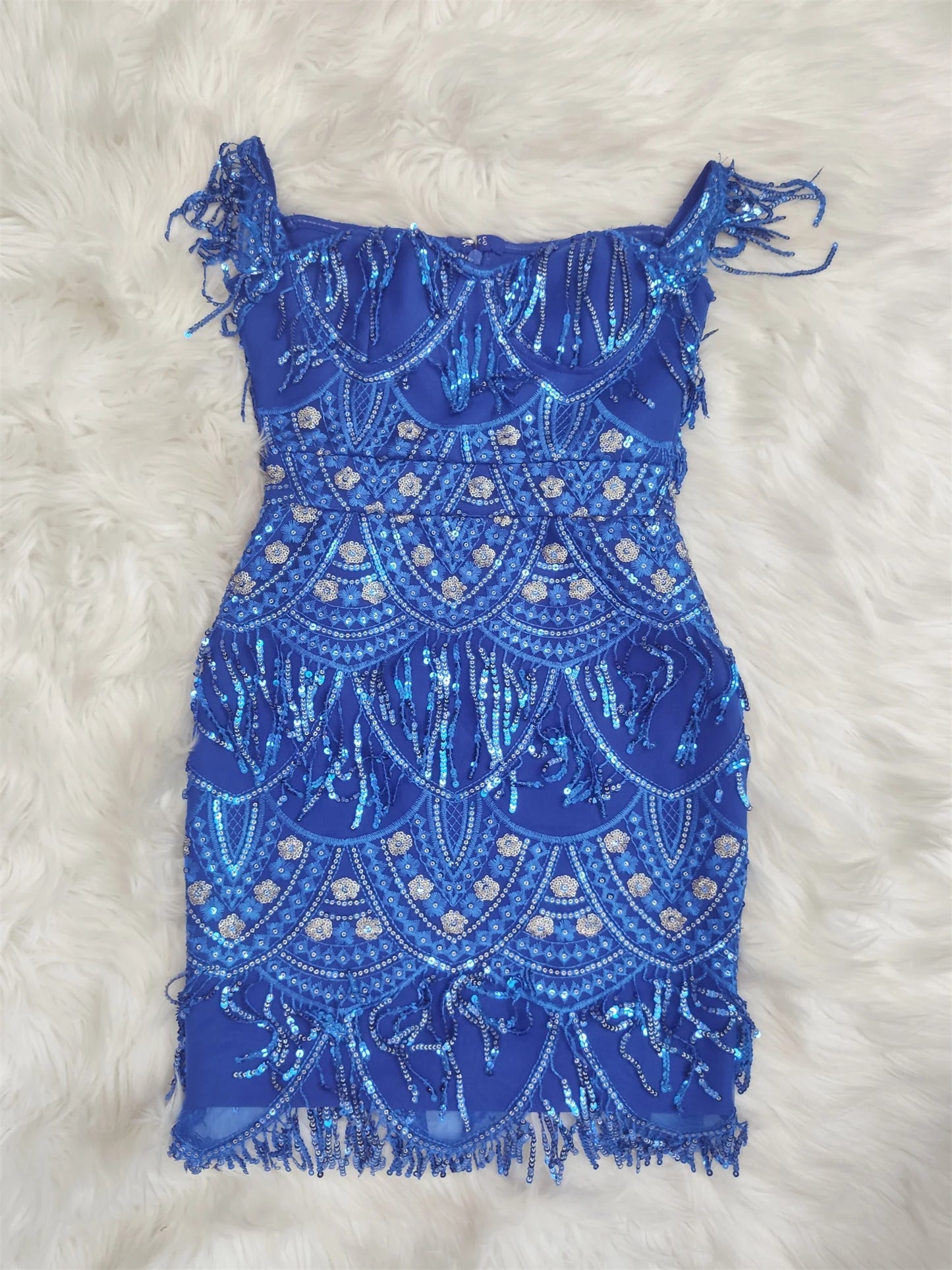 The Donata Sequined  Dress