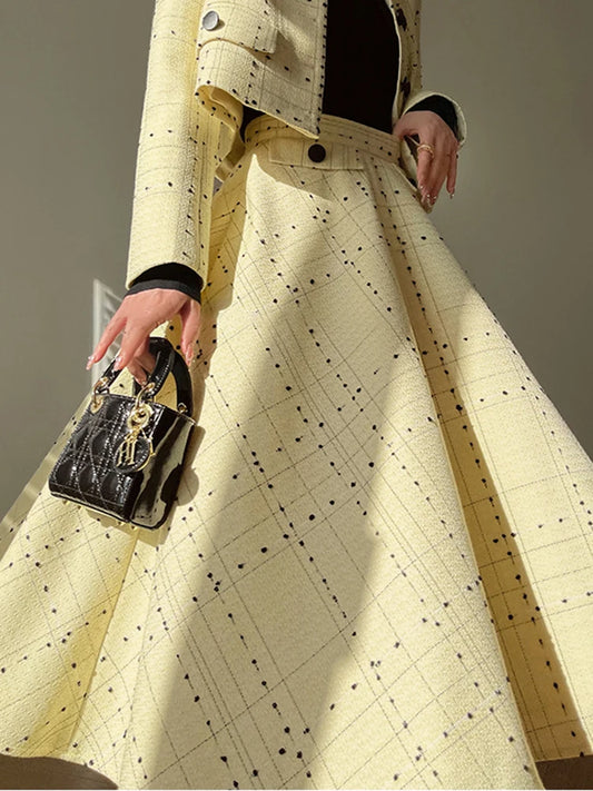 Elegant Embroidery Skirt