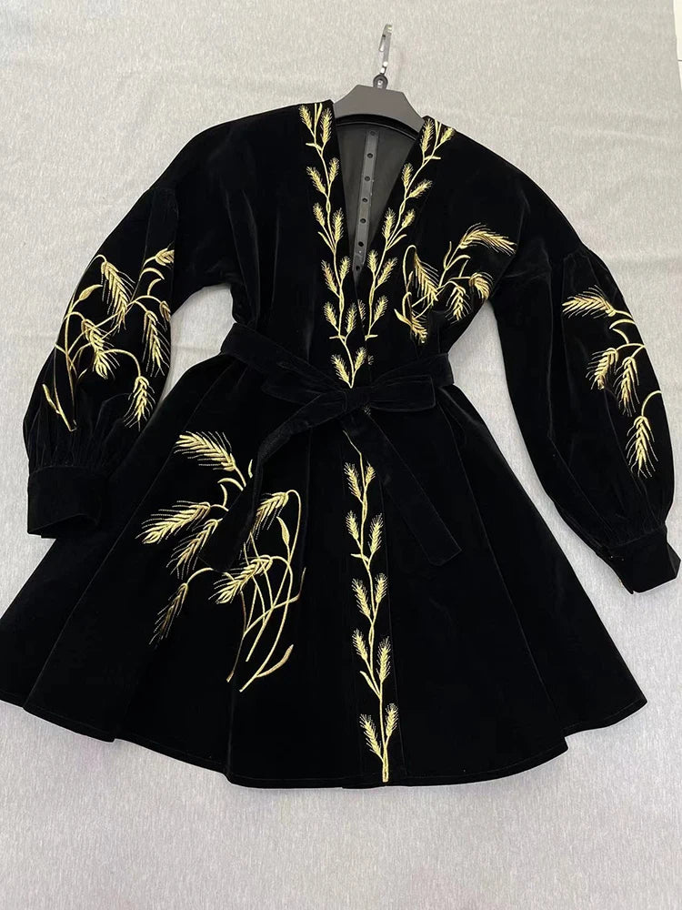 Elegand black Casual Mini Dresses