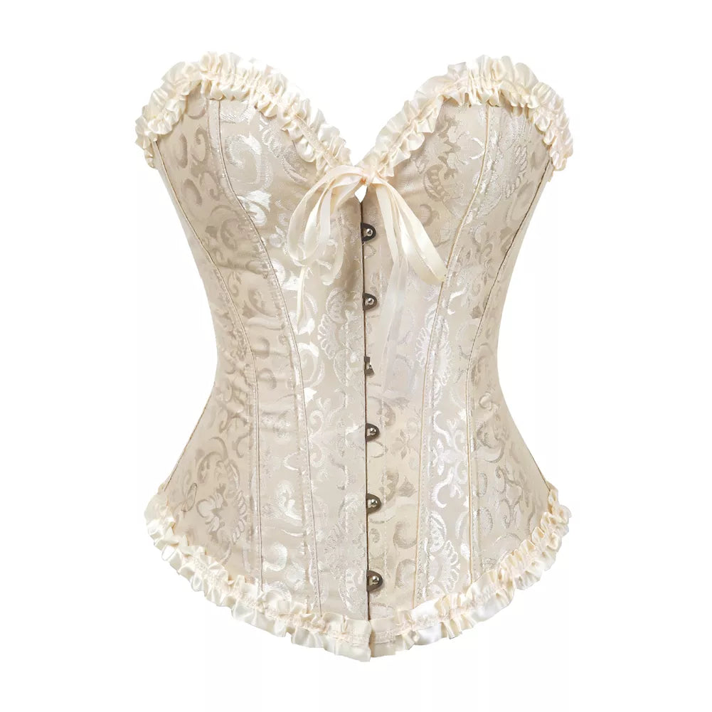 Corsets Bustiers Floral Lace Tops