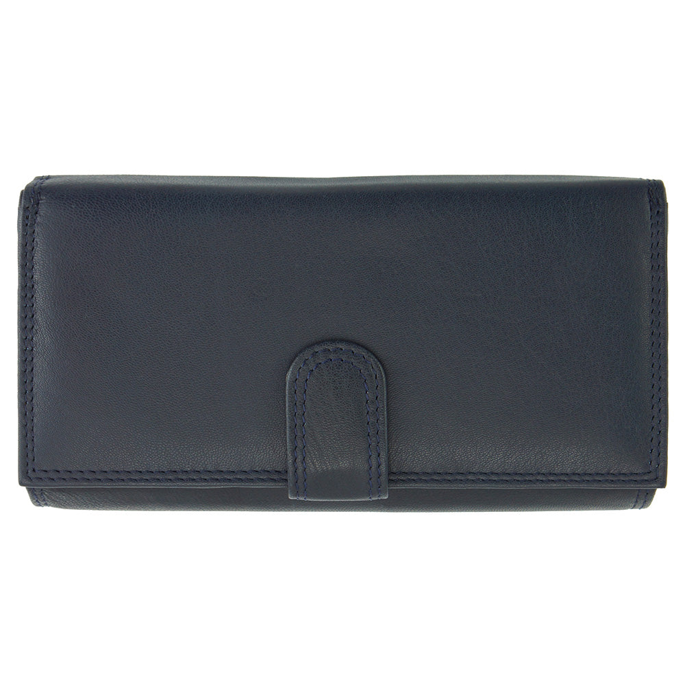 Iris leather wallet