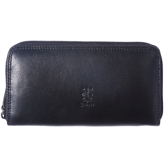 Zippy Wallet in soft cow leather
