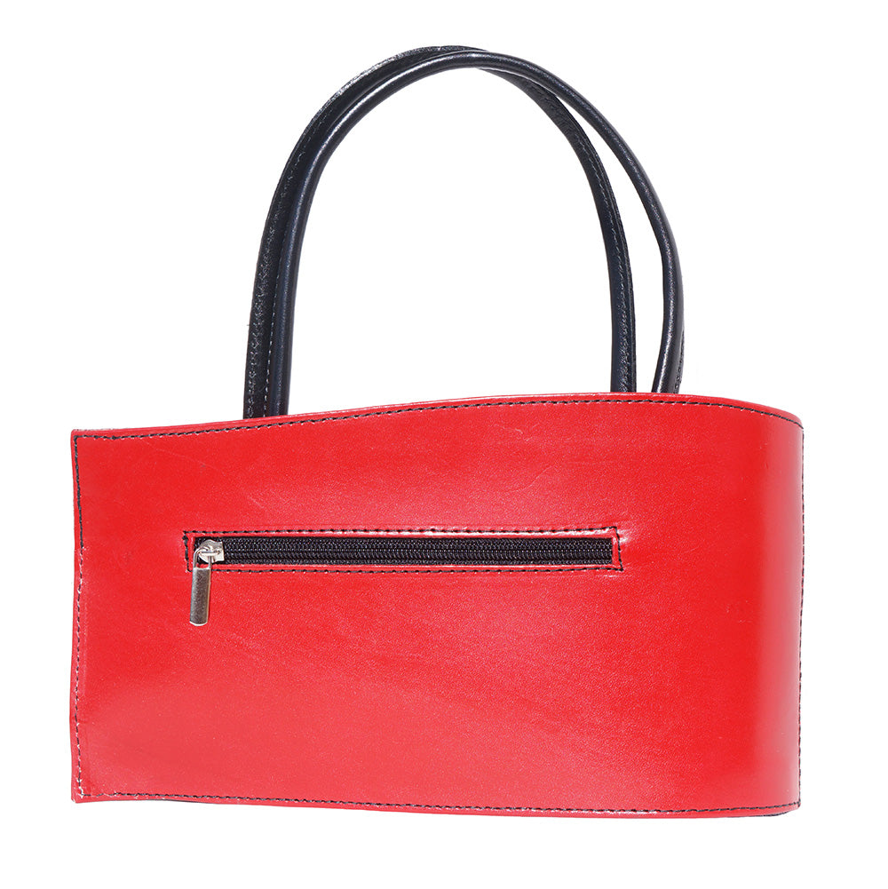 Nano leather handbag