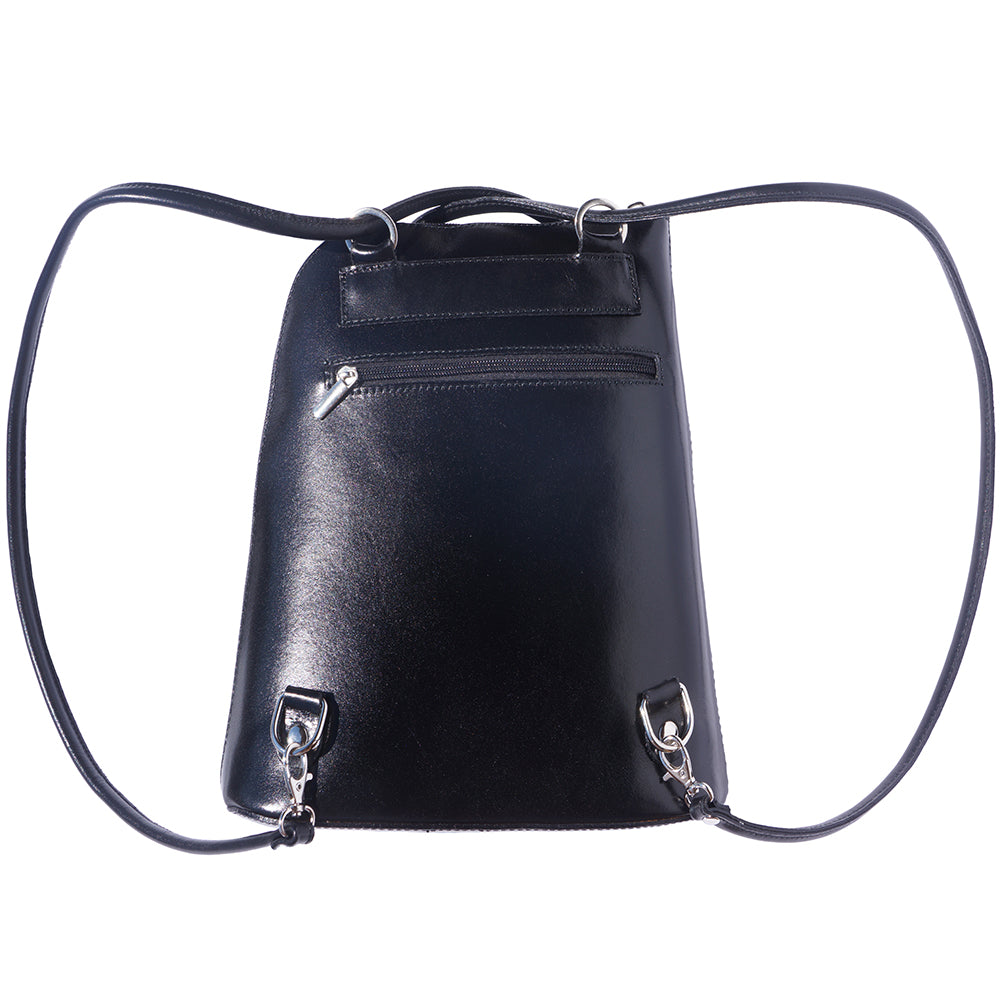 Daria Leather backpack-shoulder bag