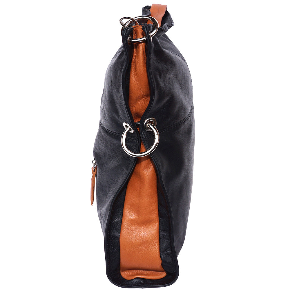 Hobo leather bag