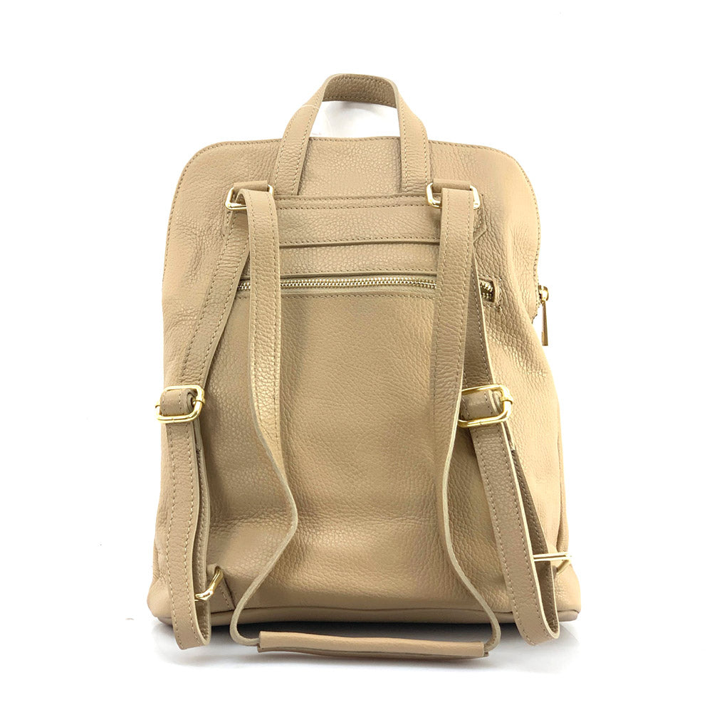 Ghita leather backpack