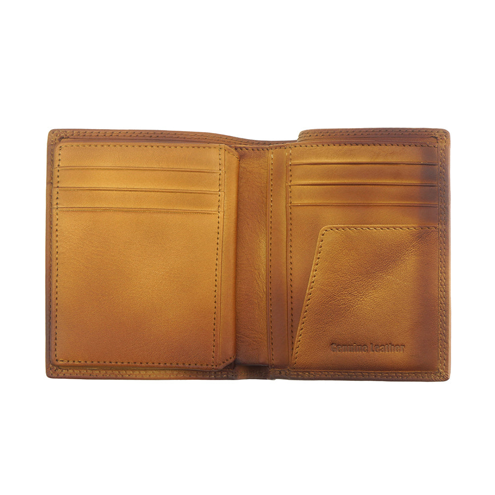 Wallet Alfio in vintage leather