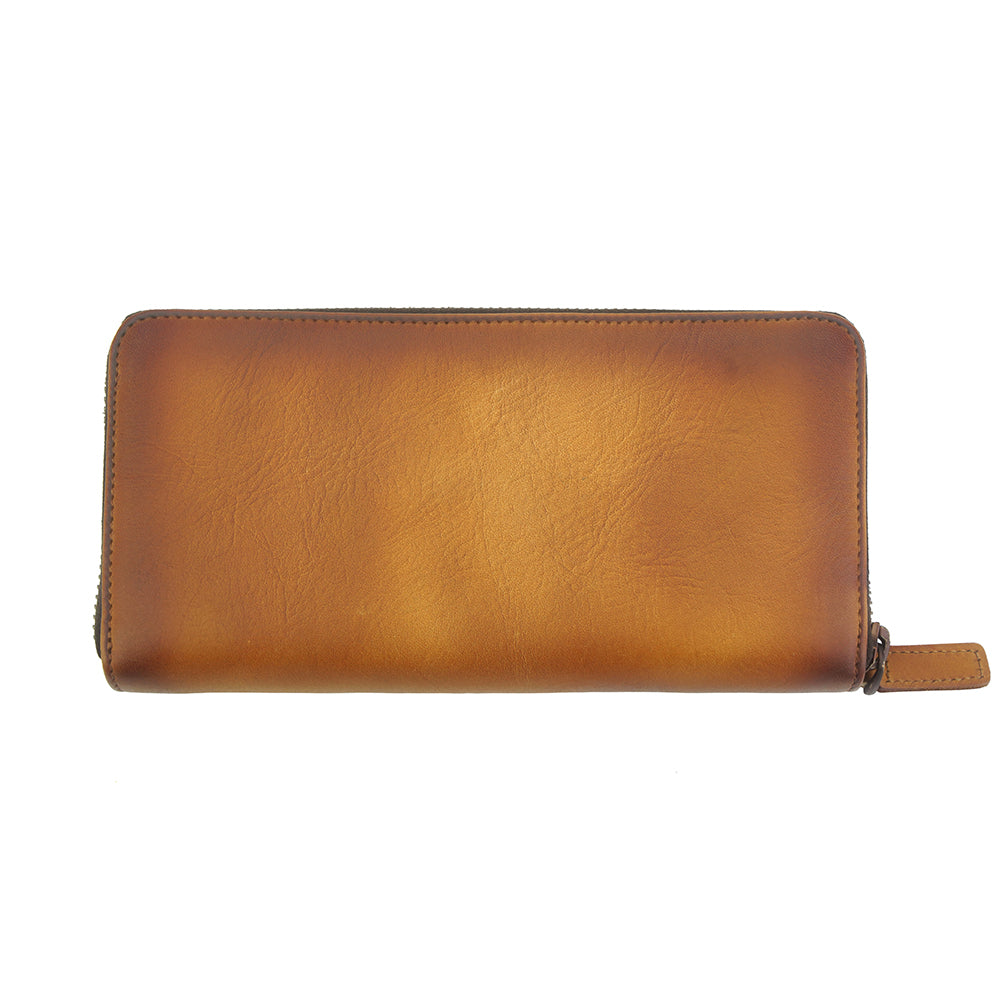 Clemenza Vintage leather wallet