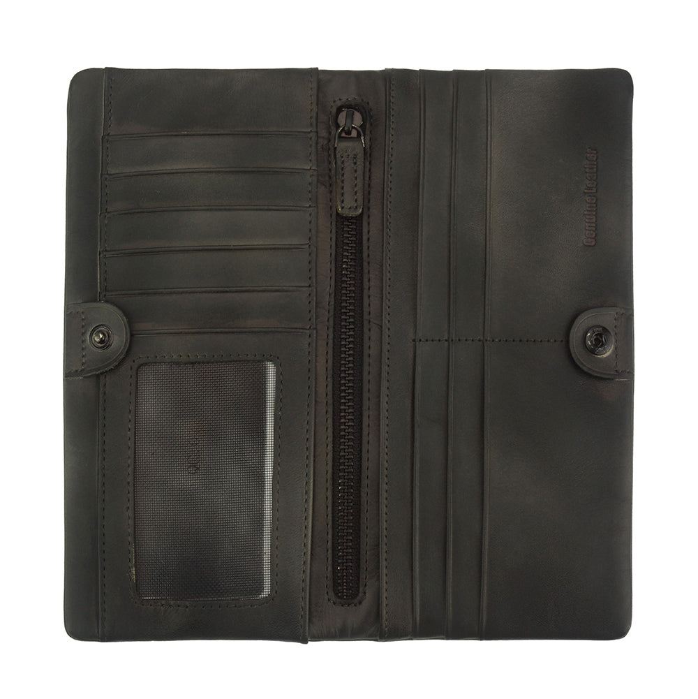 Wallet Bernardo in vintage leather