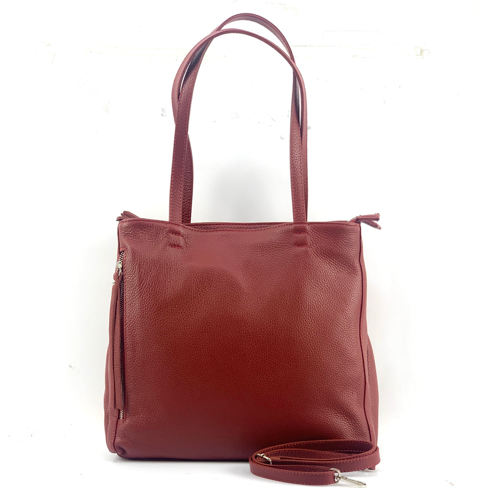 Ludovica leather shoulder bag
