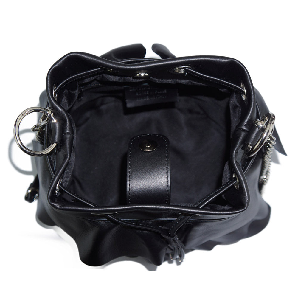 Ileana leather bucket bag