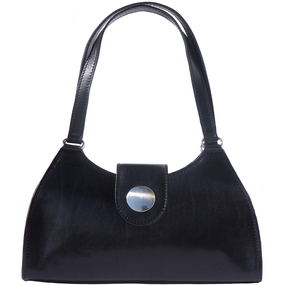 Florina leather handbag black