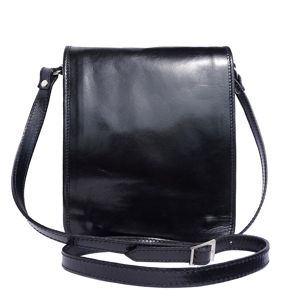 Mirko leather Messenger bag