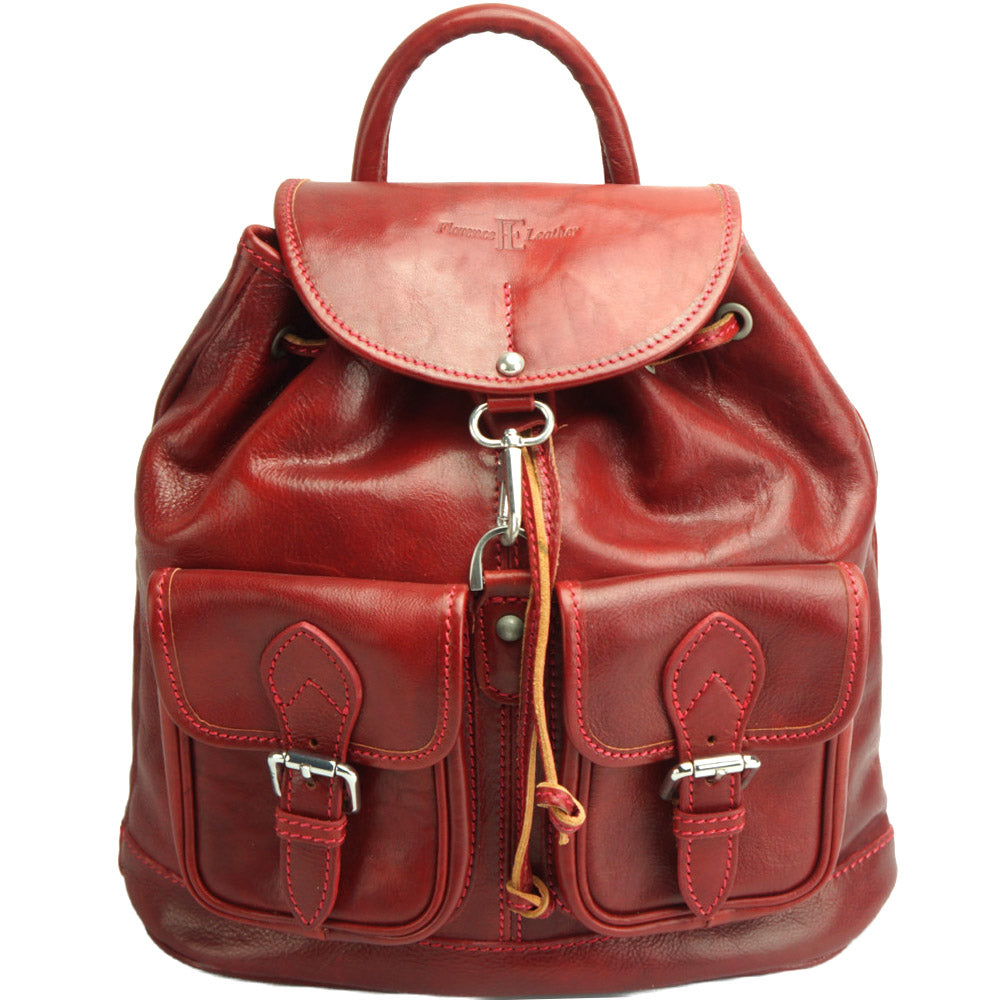 Davide leather backpack