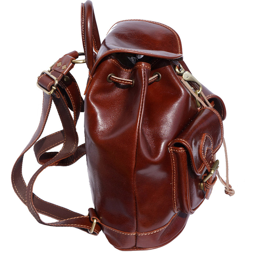Davide leather backpack