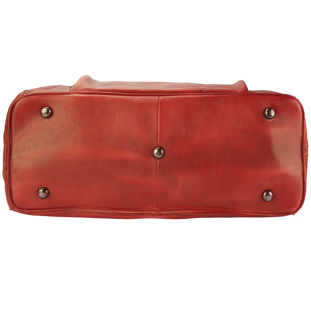 Travel bag Gennaro in vintage leather