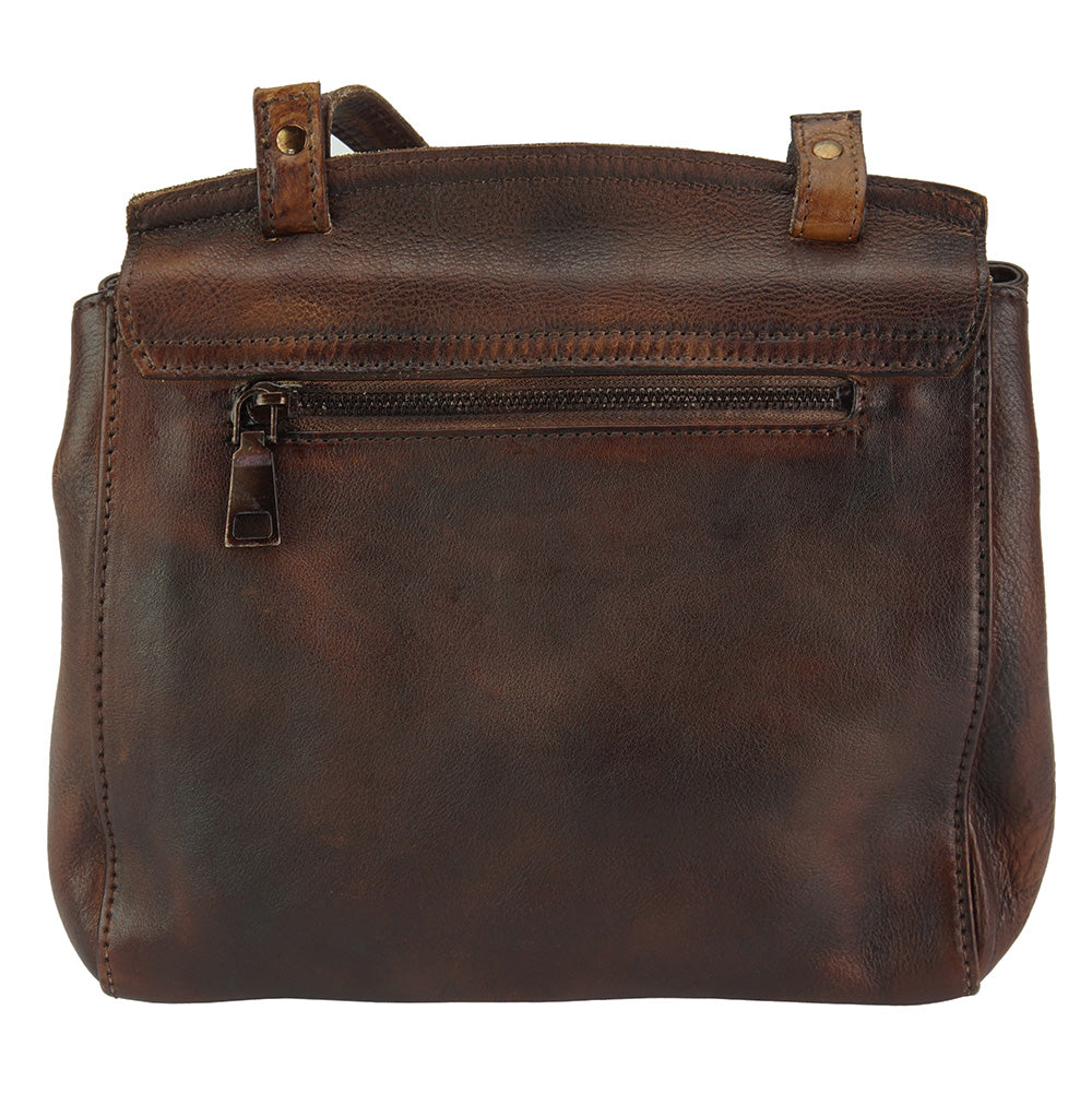 Livio leather Messenger bag