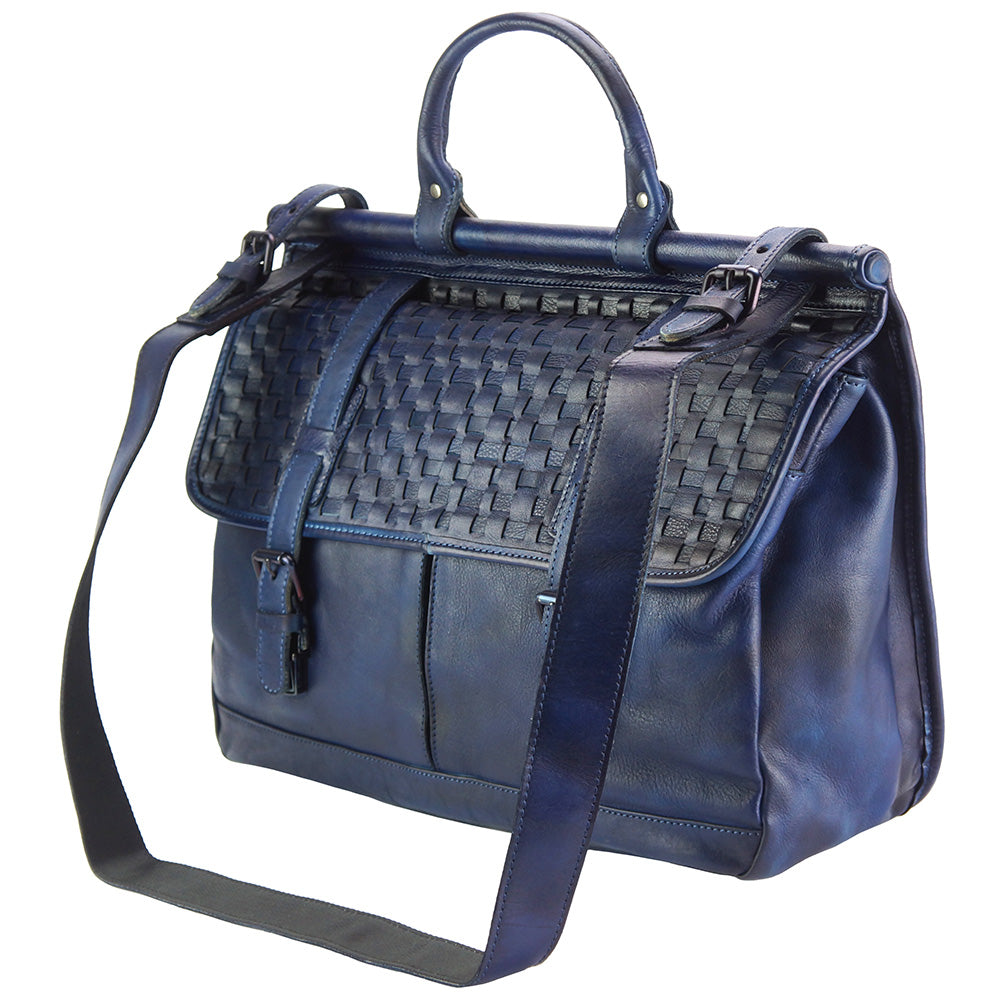 Florine leather handbag