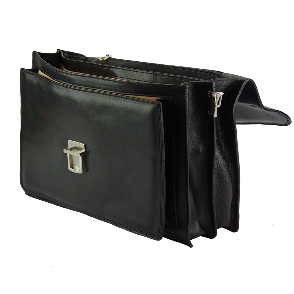 Dalmazio Leather Briefcase