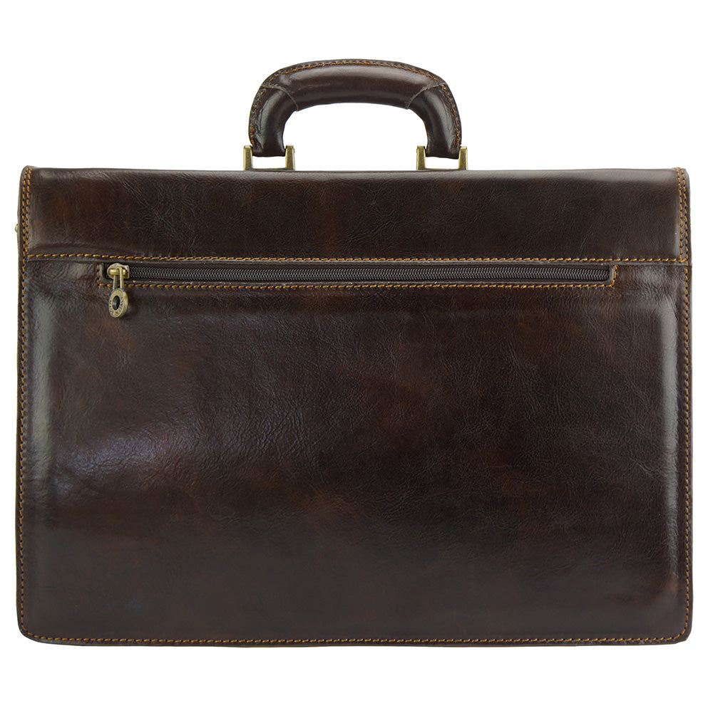 Dalmazio Leather Briefcase