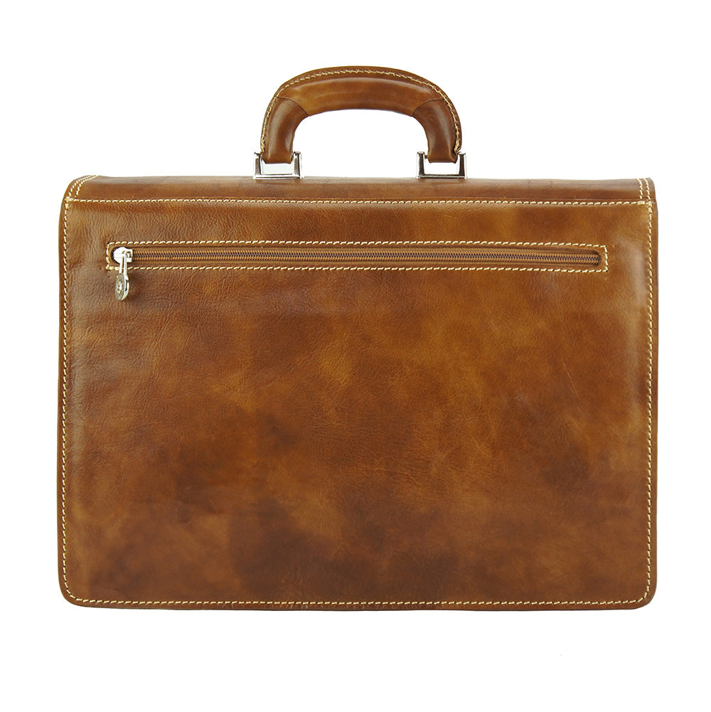 Corrado Leather Briefcase