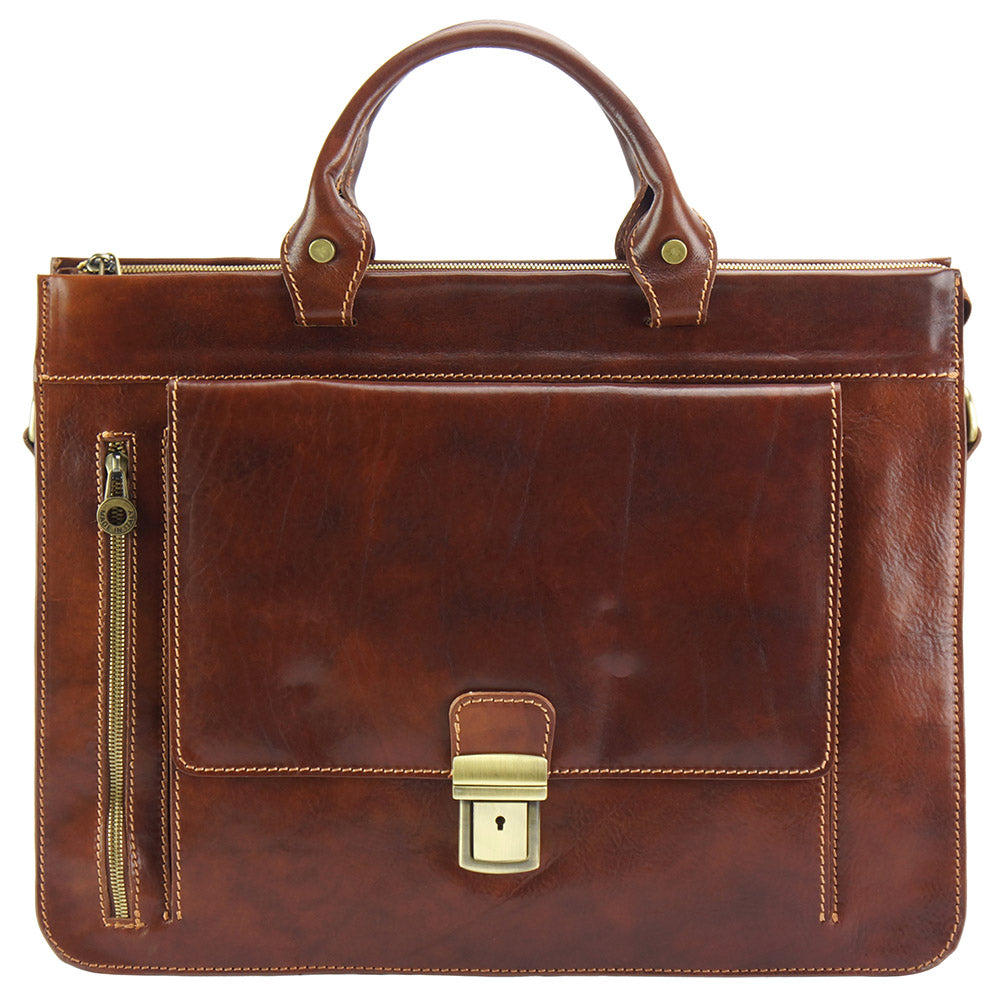 Donato leather Briefcase