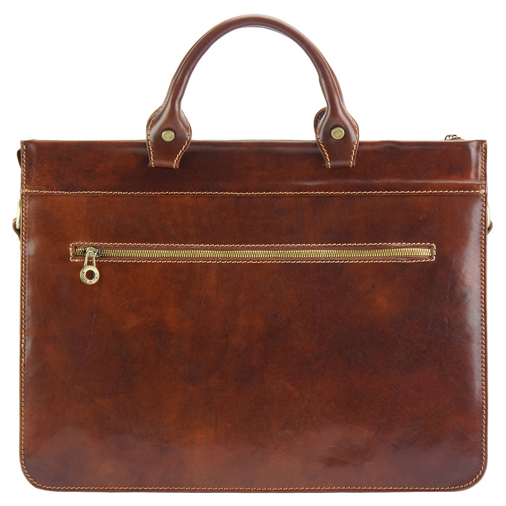 Donato leather Briefcase