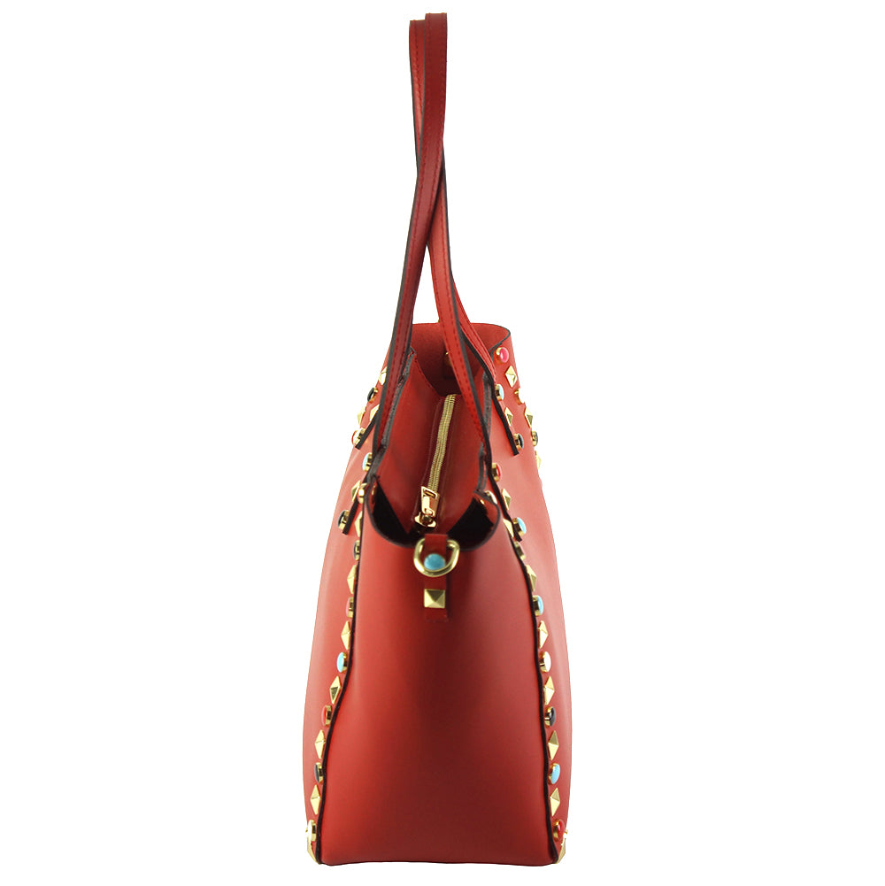 Tina leather Handbag