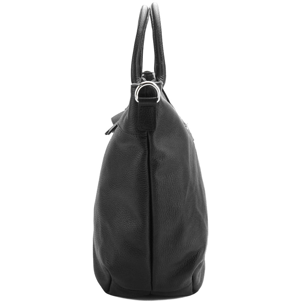 Raffaella leather tote bag