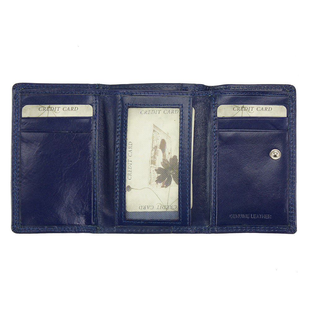 Rina V leather wallet