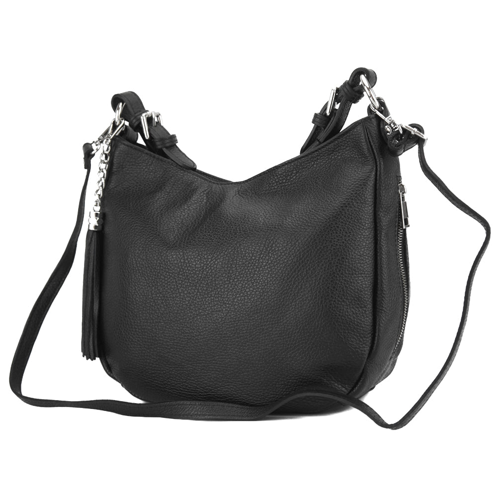 Victoire shoulder bag in calf-skin leather